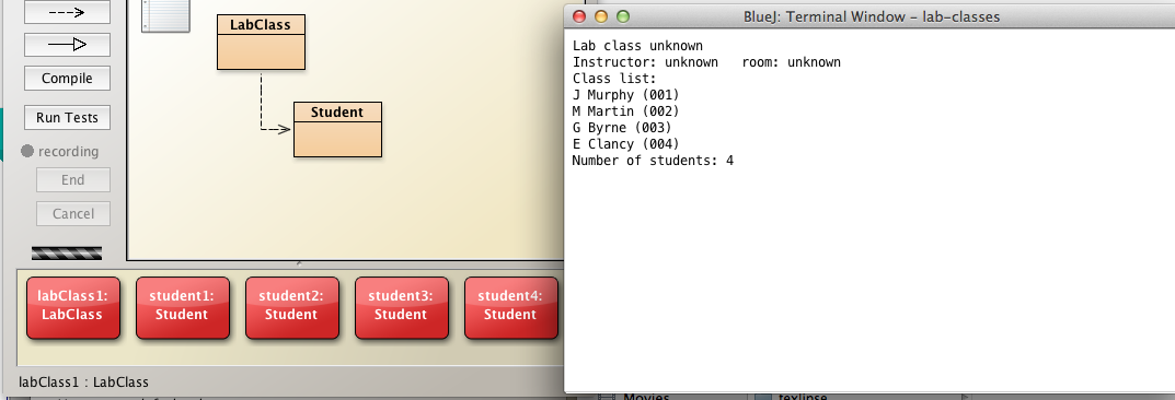 Figure 9: List enrolled students