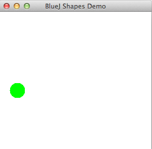 Figure 3: Circle object colour change