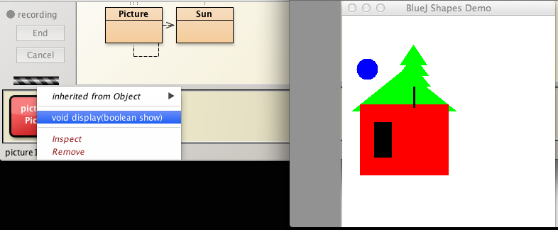 Figure 1: Picture components in default states