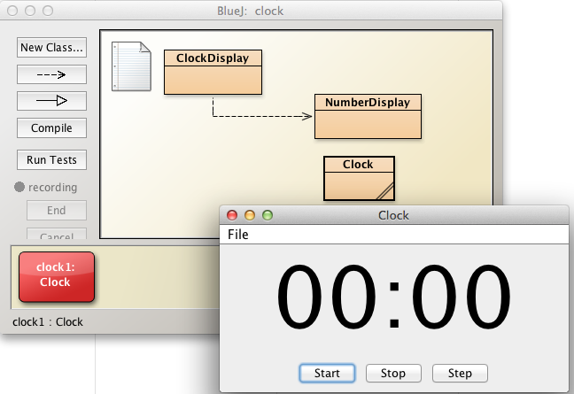 Figure 4: Clock instantiation