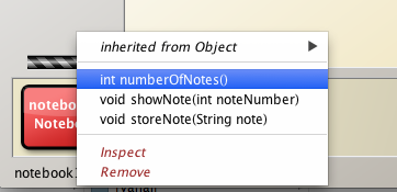 Figure 5: Invoke numberOfNotes method