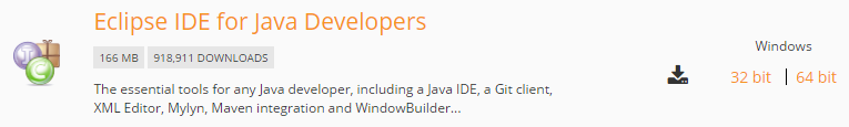 Eclipse IDE for Java Developers