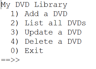Menu System for DVDV2.0