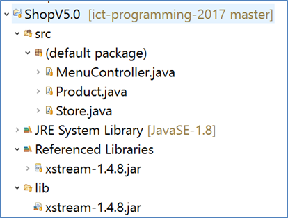 ShopV5.0 project structure