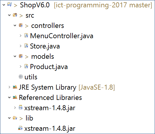 ShopV6.0 project structure