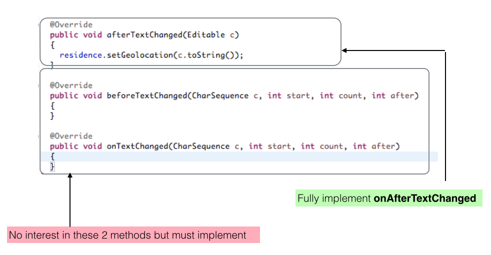 Figure 9: Analysis of listener code