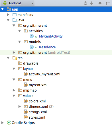 Figure 2: Structure following refactoring