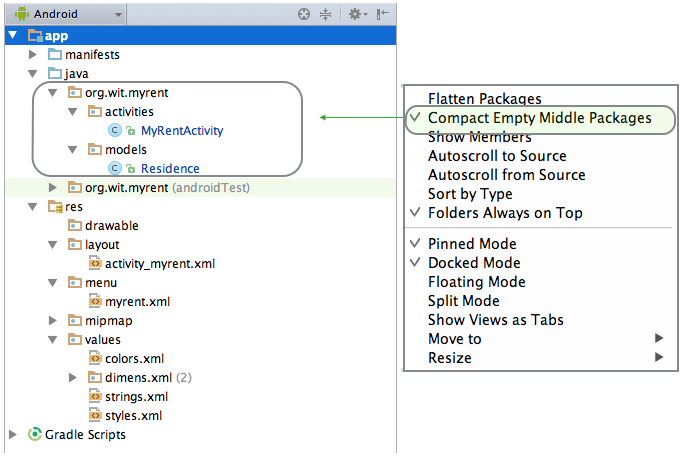 Figure 8: Structure following refactoring